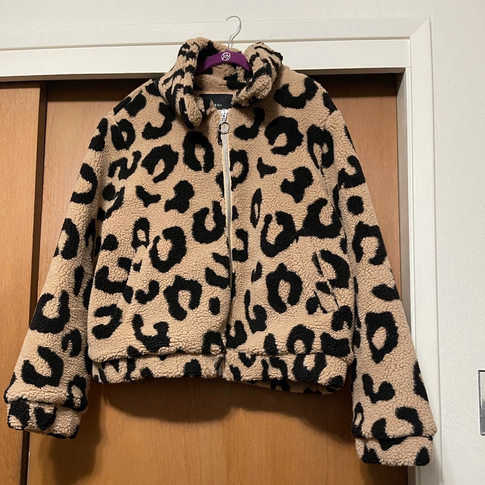 Fuzzy forever 21 jacket